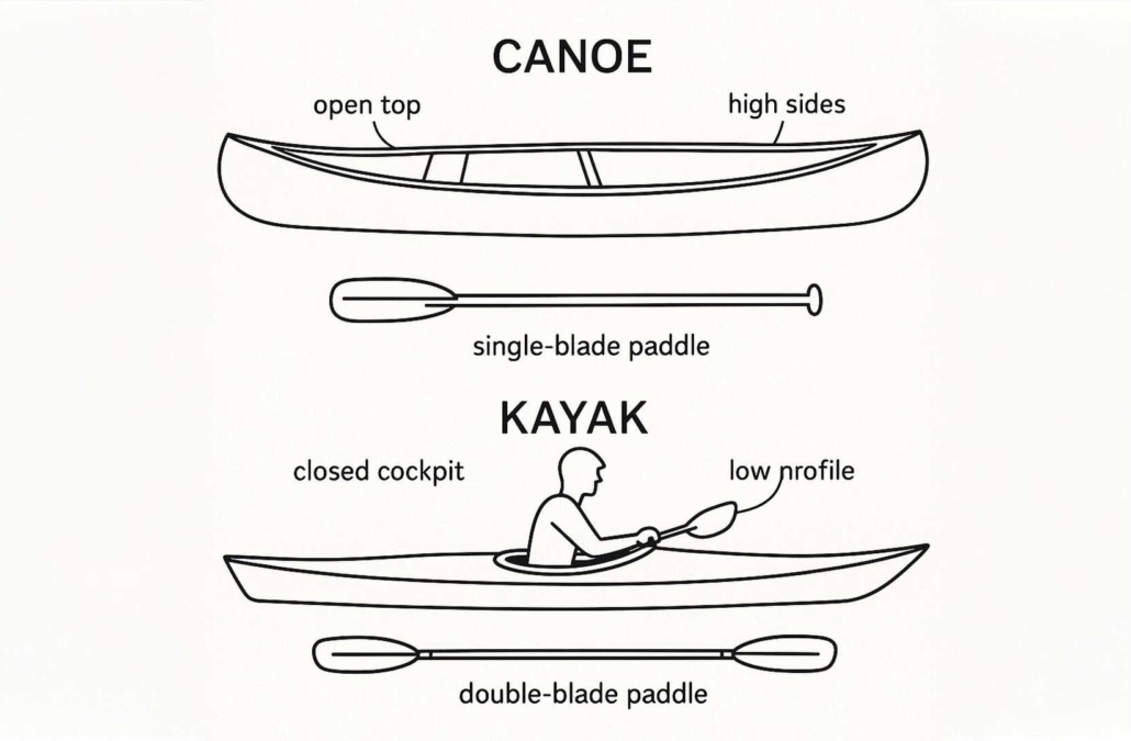 Kano ve Kayak Arasındaki Fark