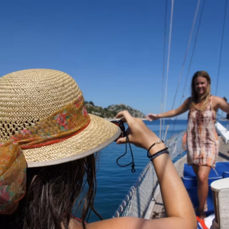 Fethiye Kekova Fethiye Mavi Tur Rotasından Müşteriler: Fotoğraf Çekimi